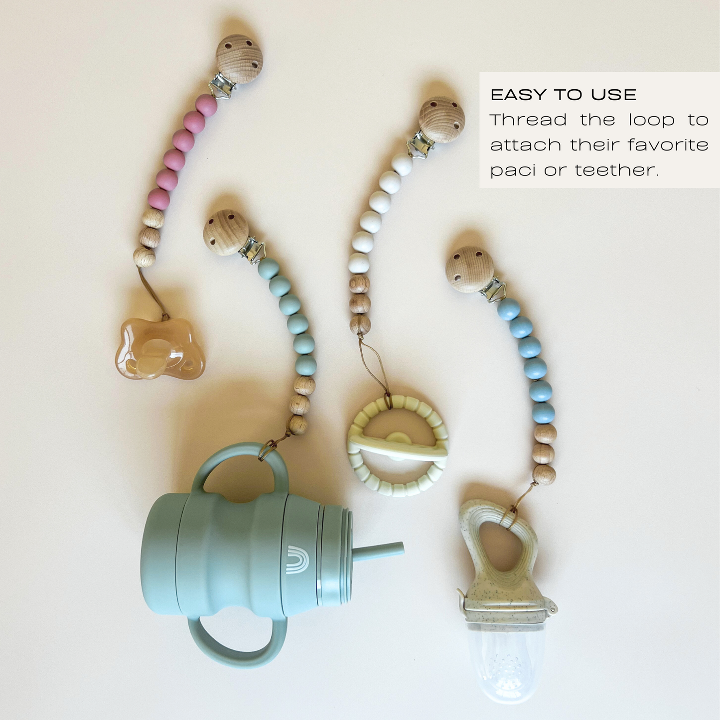 Pacifier Clips
