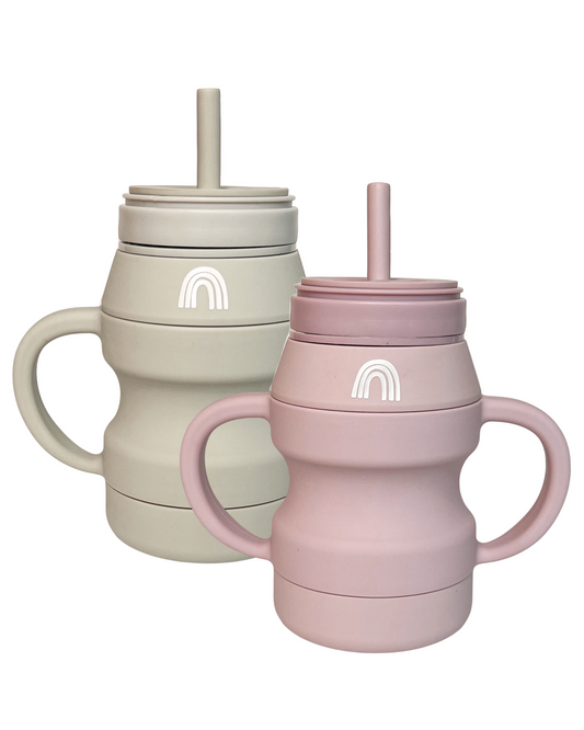 Food Grade silicone transition cups for toddlers