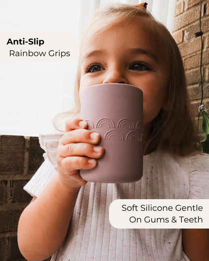 Silicone Baby Feeding Set (Sage / Sand)