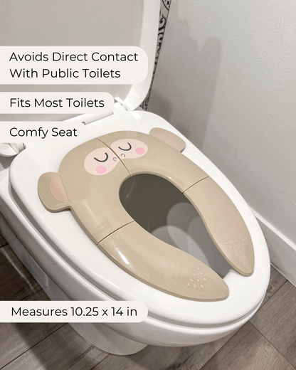 Travel Potty Seat (Monkey Beige)