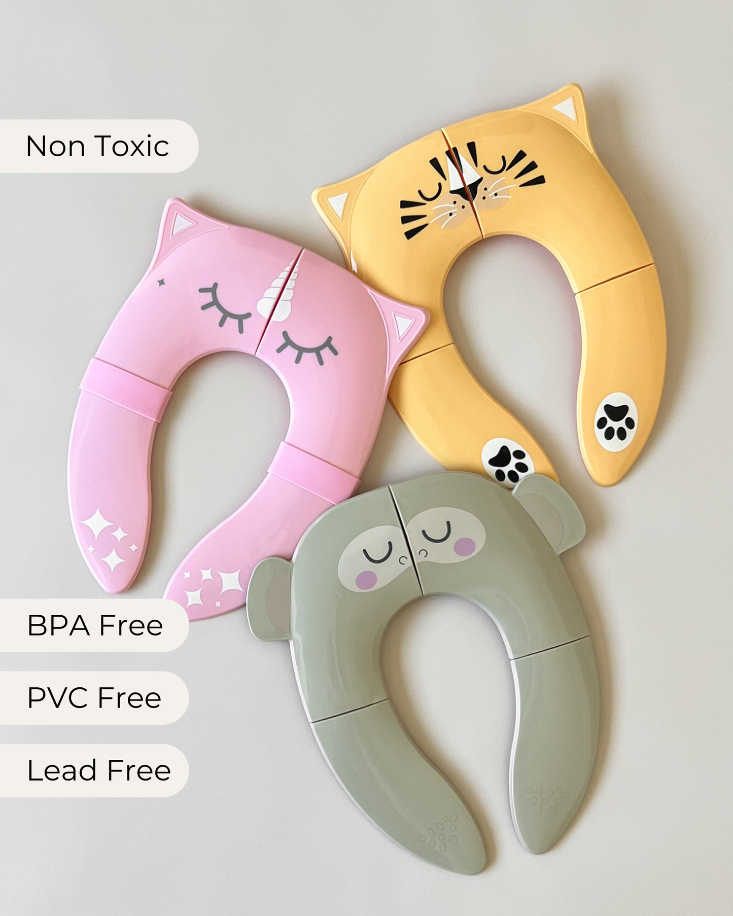 Travel Potty Seat (Tiger Orange)