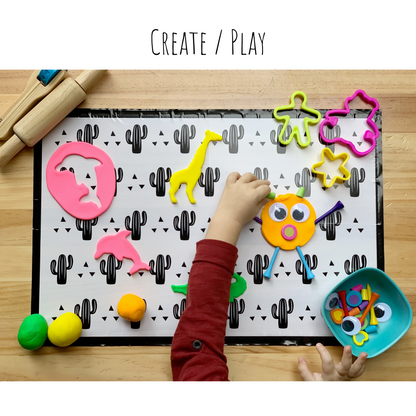 Disposable Placemats - Pack of 45 (Rainbow)