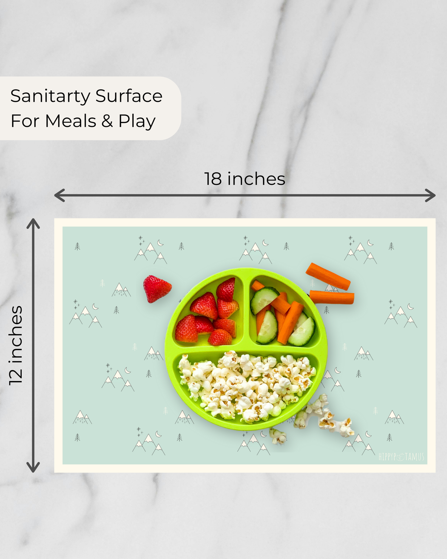 Disposable Placemats - Pack of 45 (Rainbow)