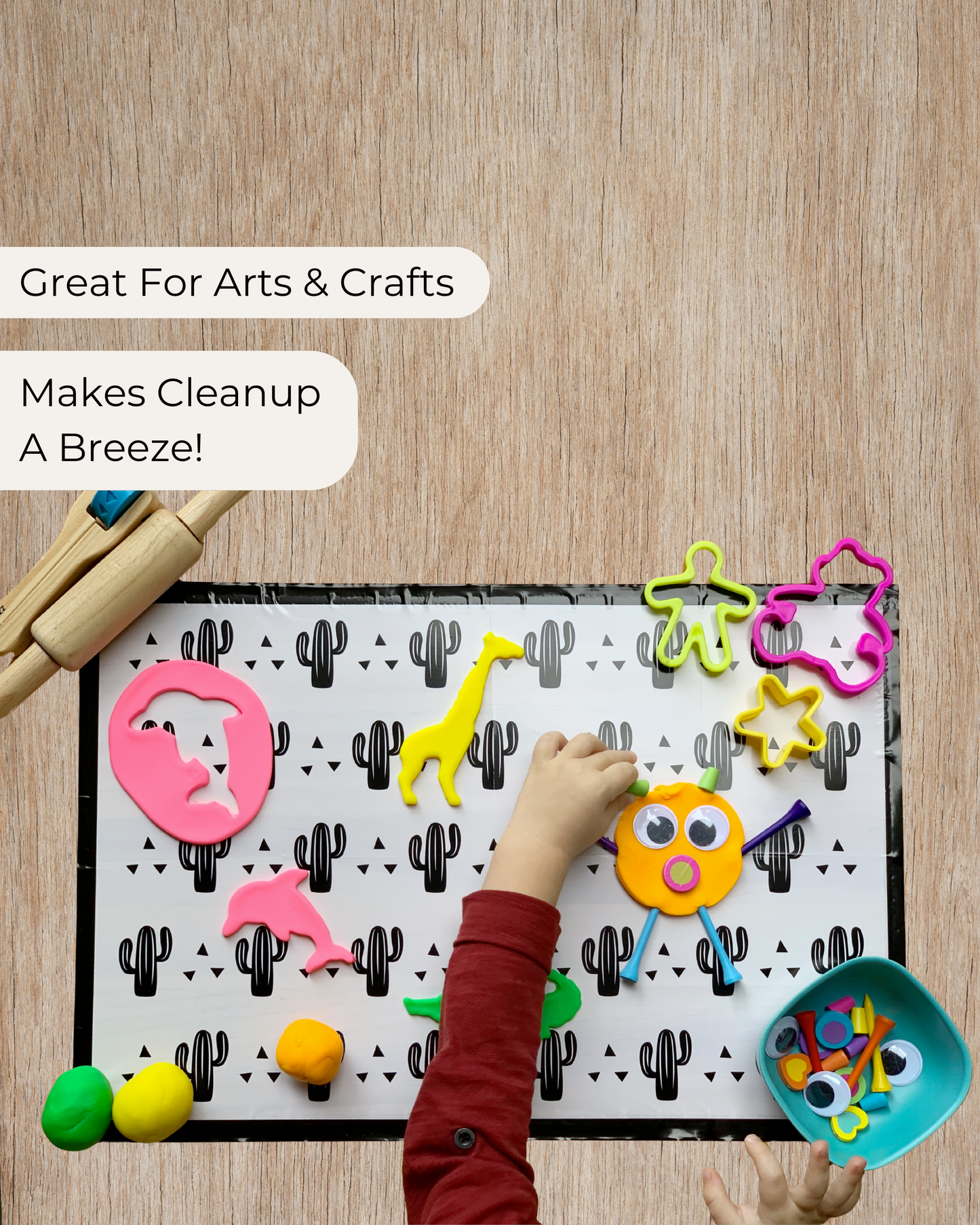 Disposable Placemats - Pack of 45 (Rainbow)