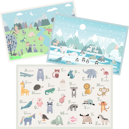 Disposable placemats for babies for restaurants