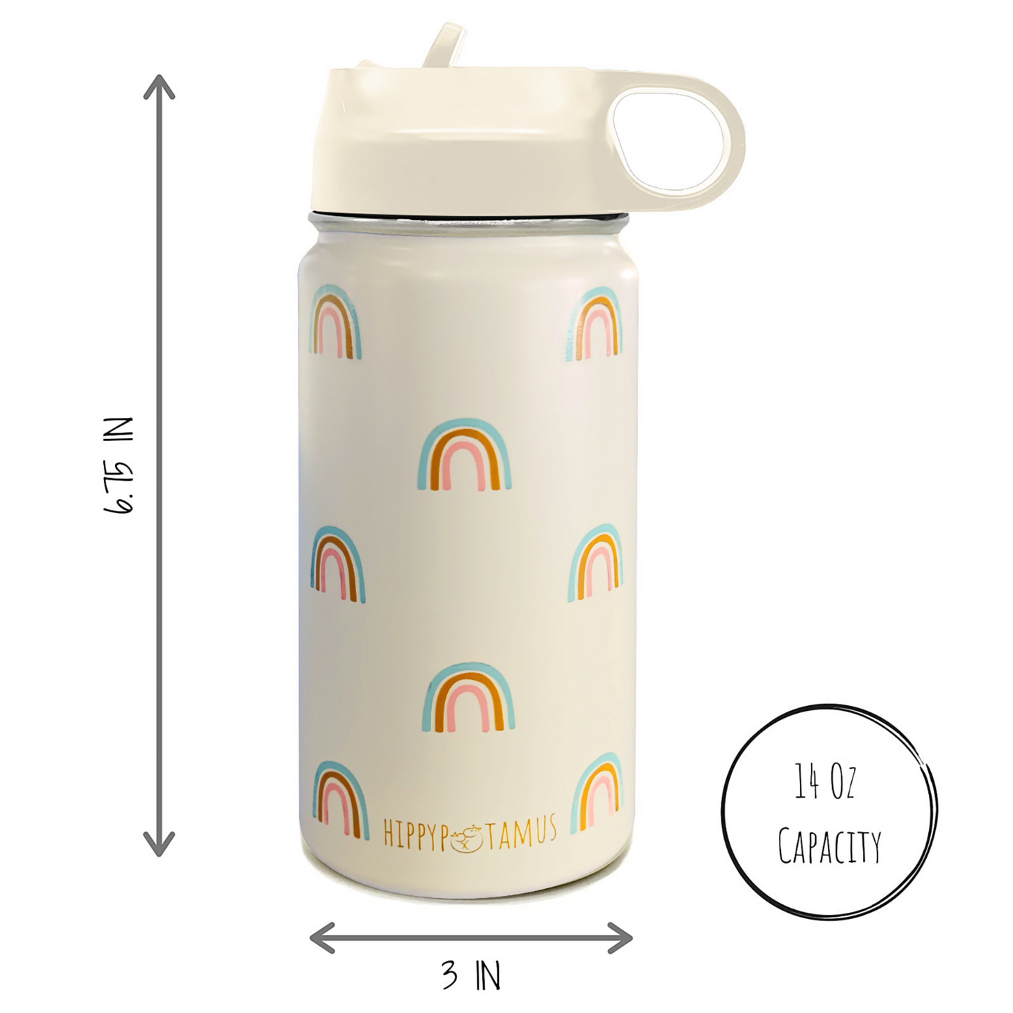 Kids Water Bottle (Rainbow)