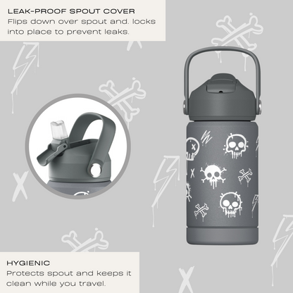 Kids Water Bottle (Skull)