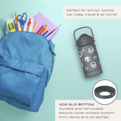 Kids Water Bottle (Skull)