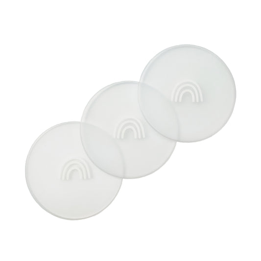 Lids for silicone suction plates for toddlers