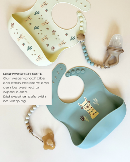 Silicone Baby Bibs (Dinosaur)