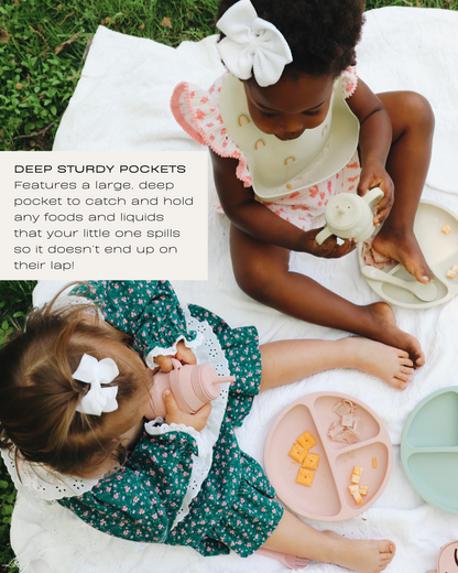 Silicone Baby Bibs (Dinosaur)