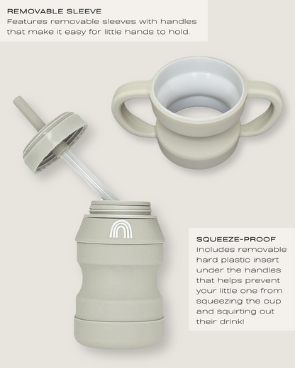 Silicone Transition Cups (Blush / Nude)