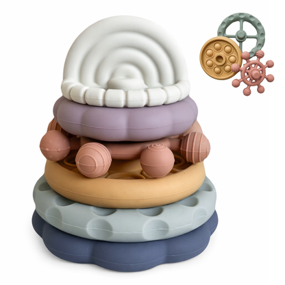 Silicone Stacking Teethers