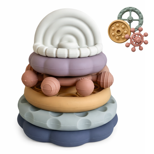 Silicone Stacking Teethers
