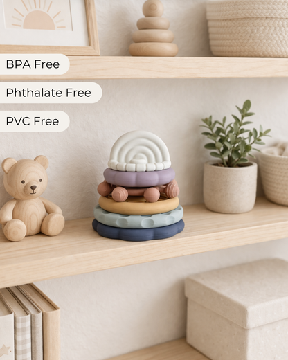 Silicone Stacking Teethers