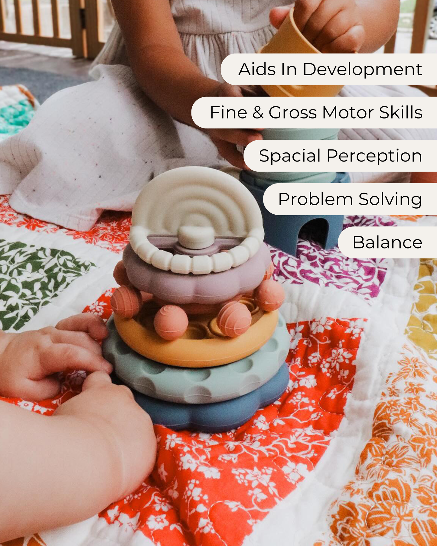 Silicone Stacking Teethers