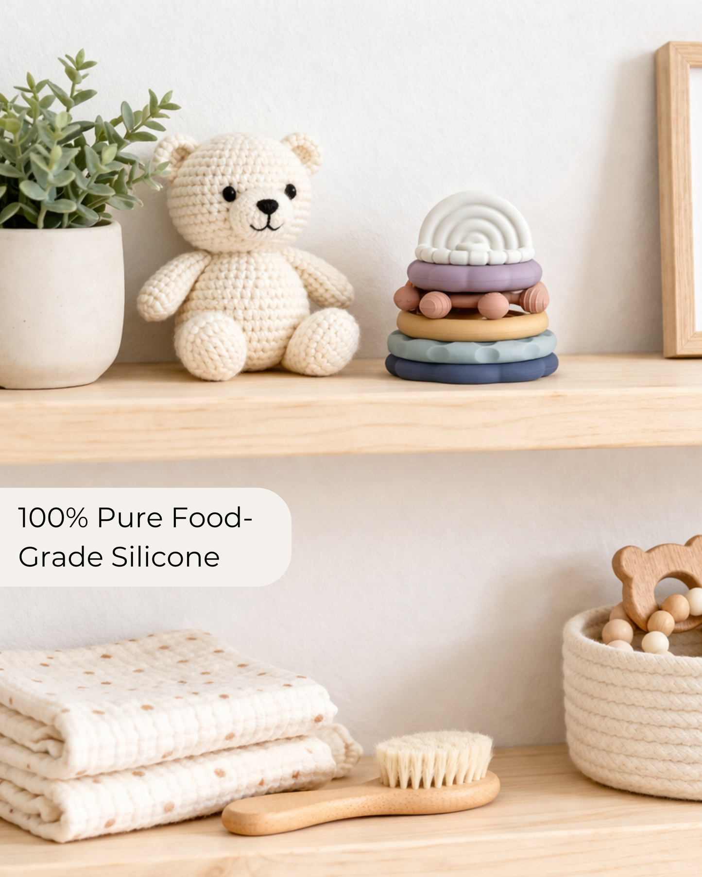 Silicone Stacking Teethers
