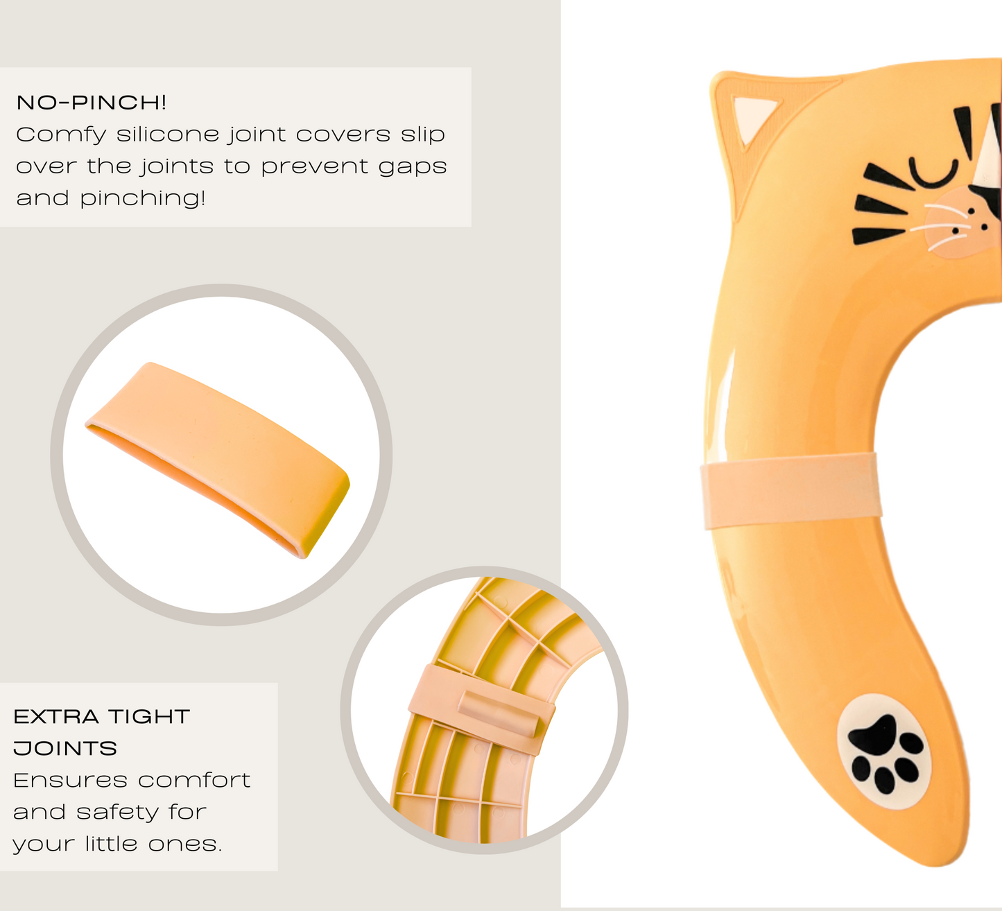 Travel Potty Seat (Tiger Orange)