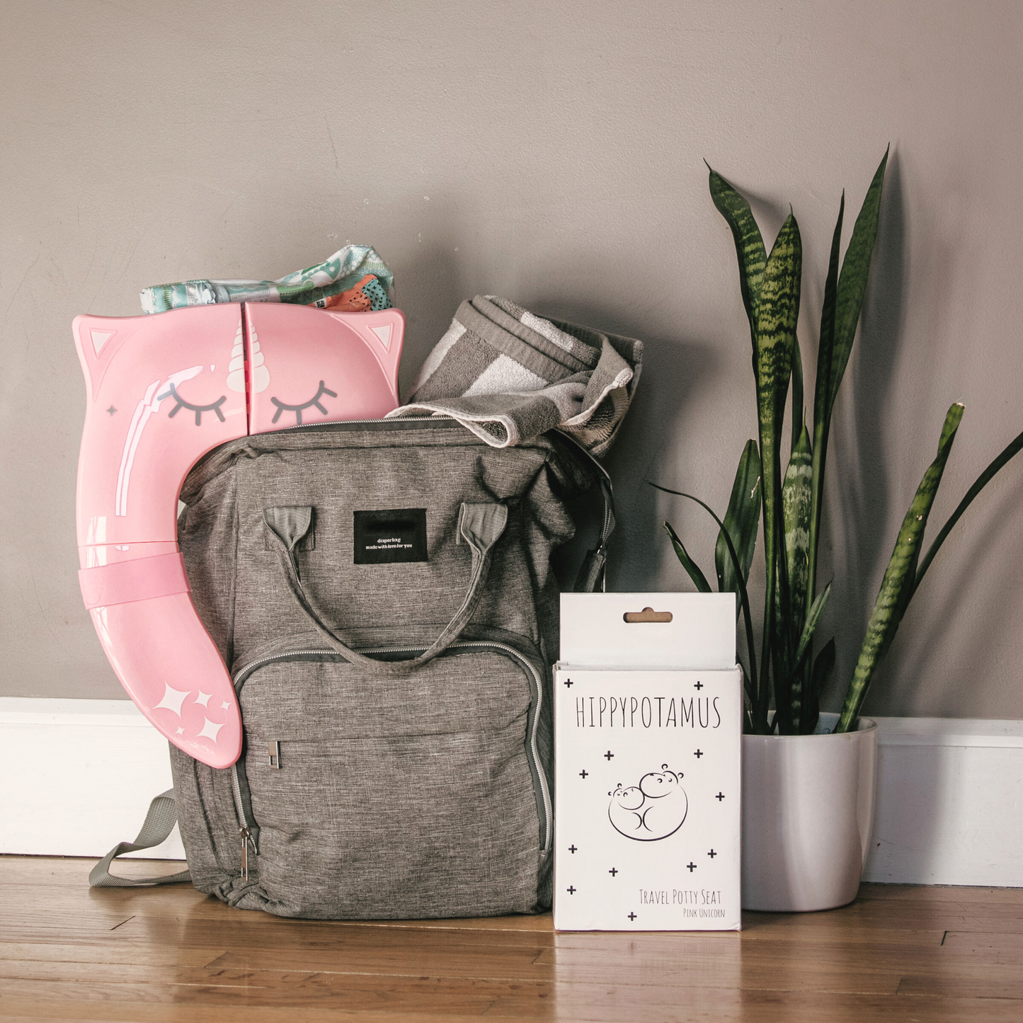 Travel Potty Seat (Tiger Orange)