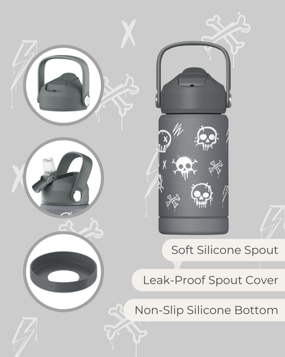 Kids Water Bottle (Skull)