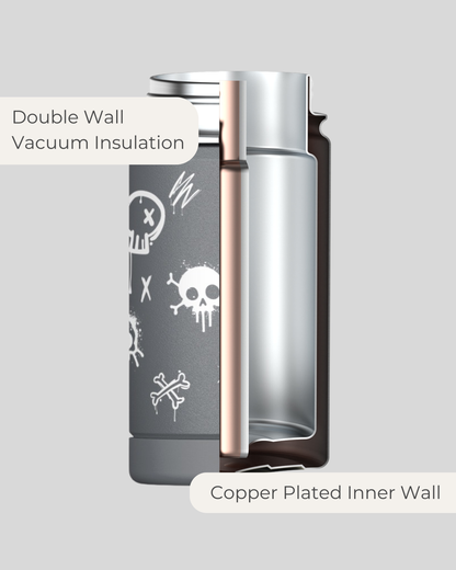 Kids Water Bottle (Skull)