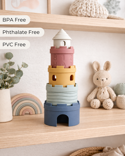 Silicone Stacking Cups
