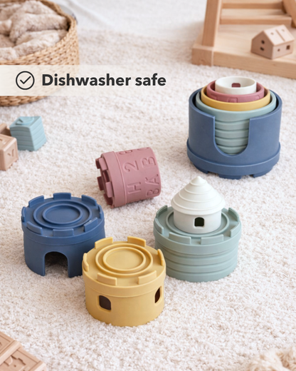 Silicone Stacking Cups