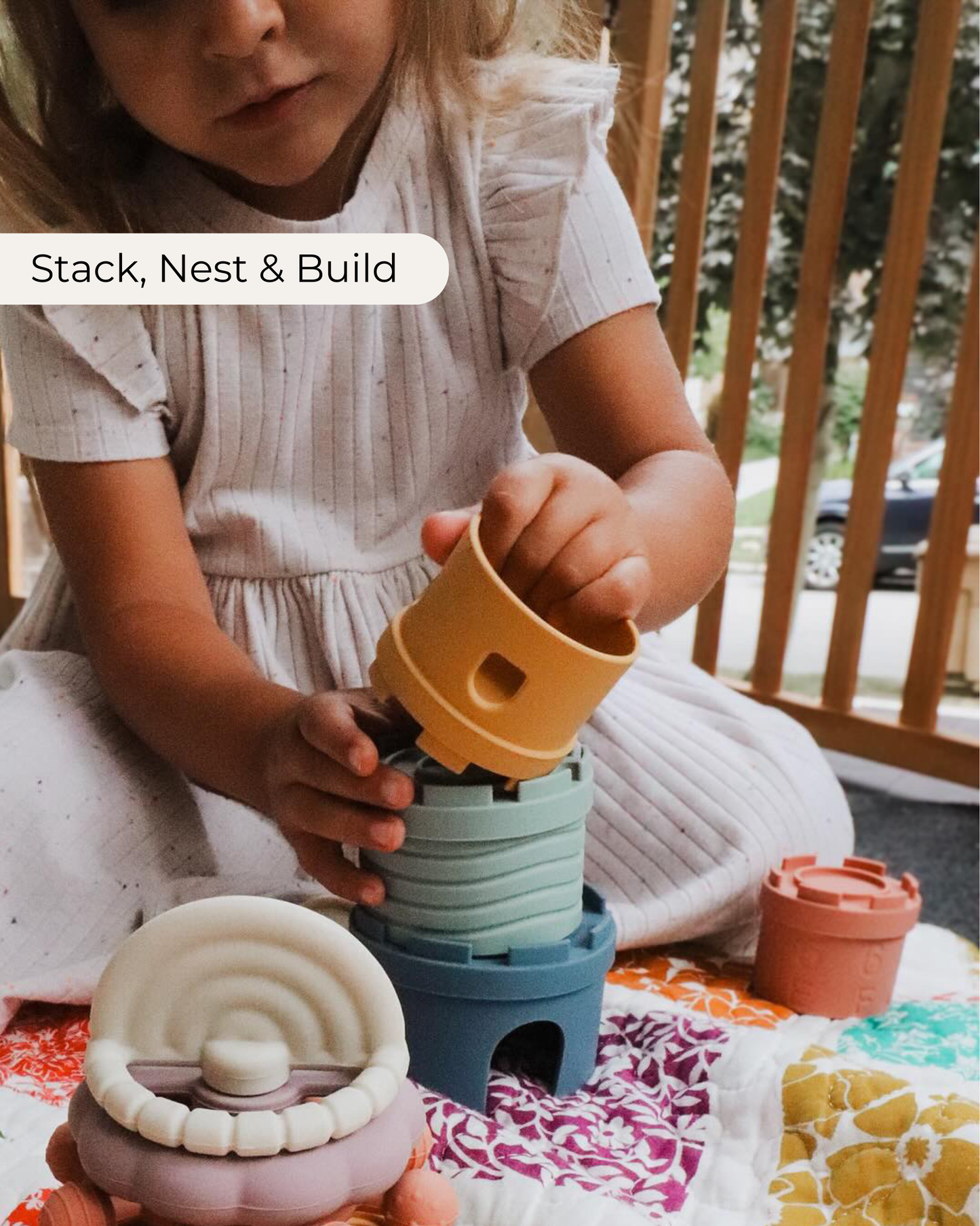 Silicone Stacking Cups