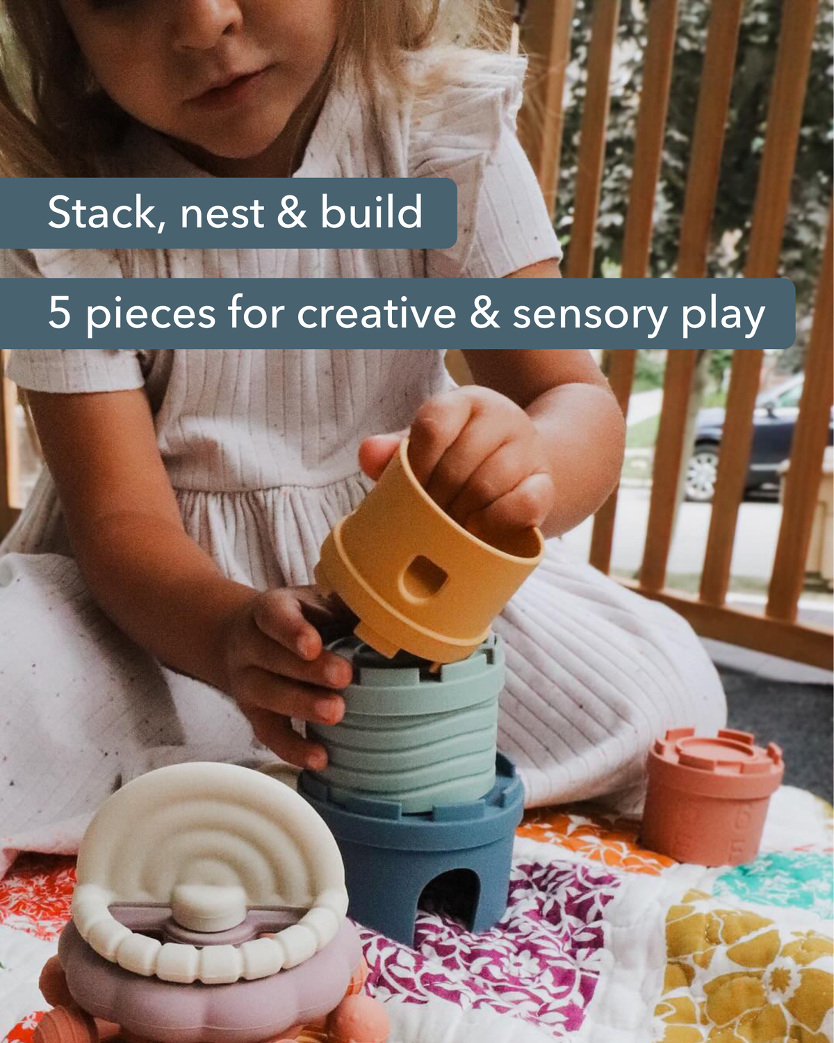 Silicone Stacking Cups