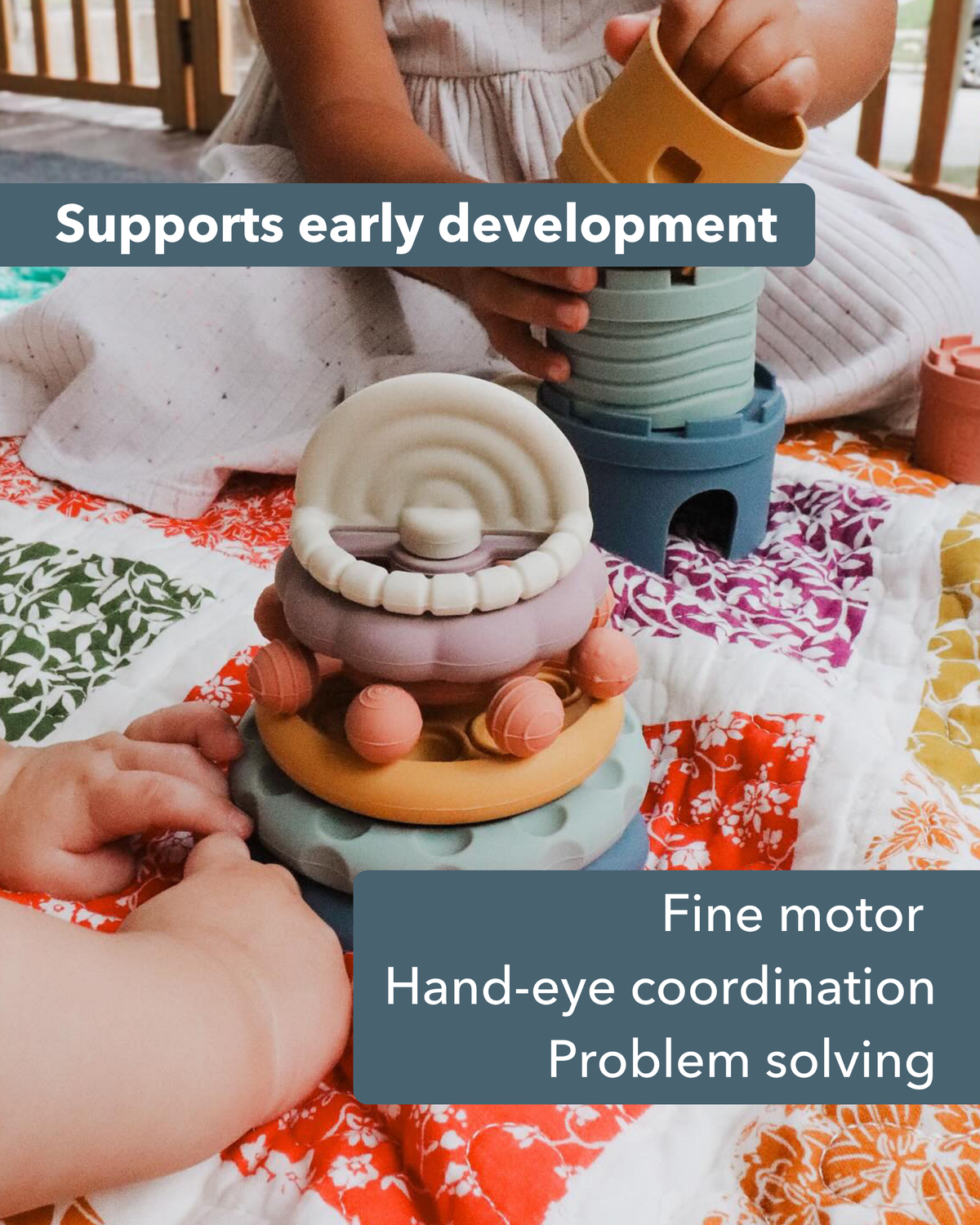 Silicone Stacking Teethers