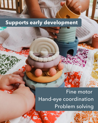Silicone Stacking Teethers