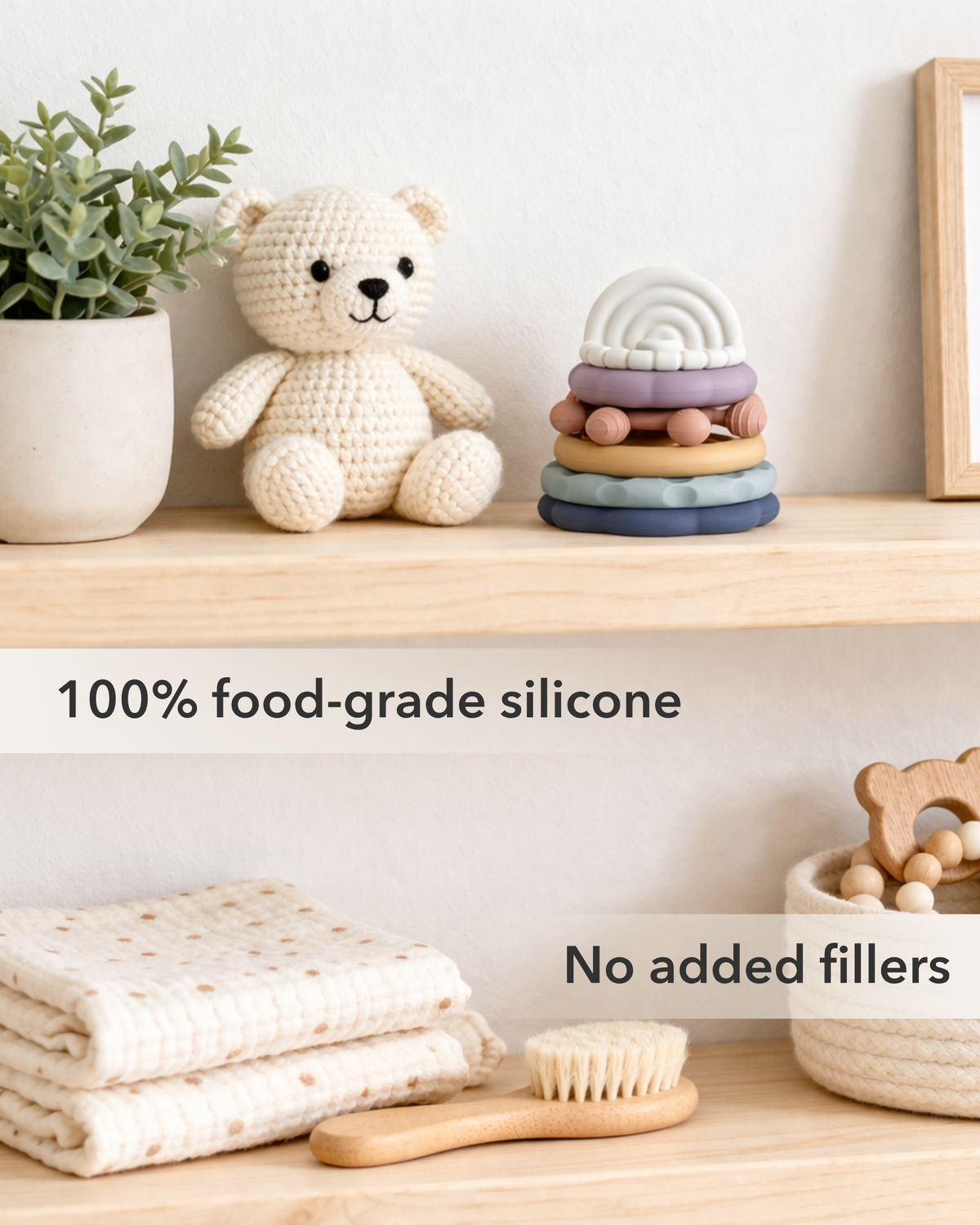 Silicone Stacking Teethers