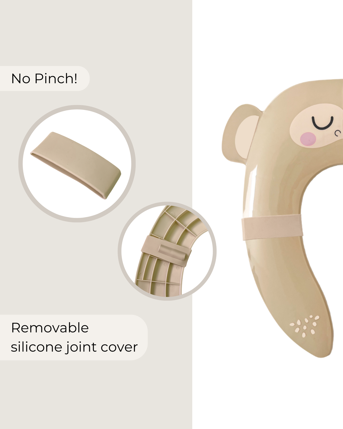 Travel Potty Seat (Monkey Beige)