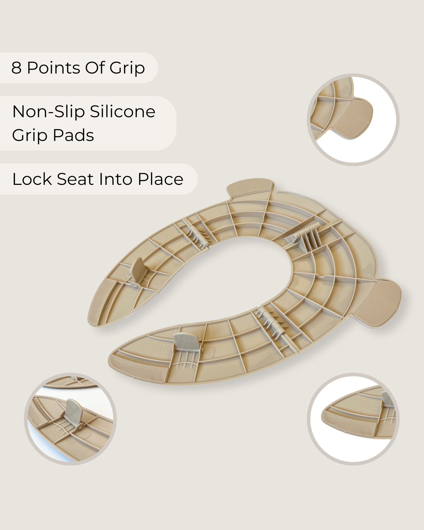 Travel Potty Seat (Monkey Beige)