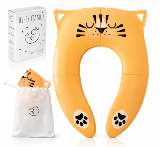Travel Potty Seat (Tiger Orange)