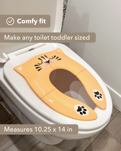 Travel Potty Seat | Orange Tiger