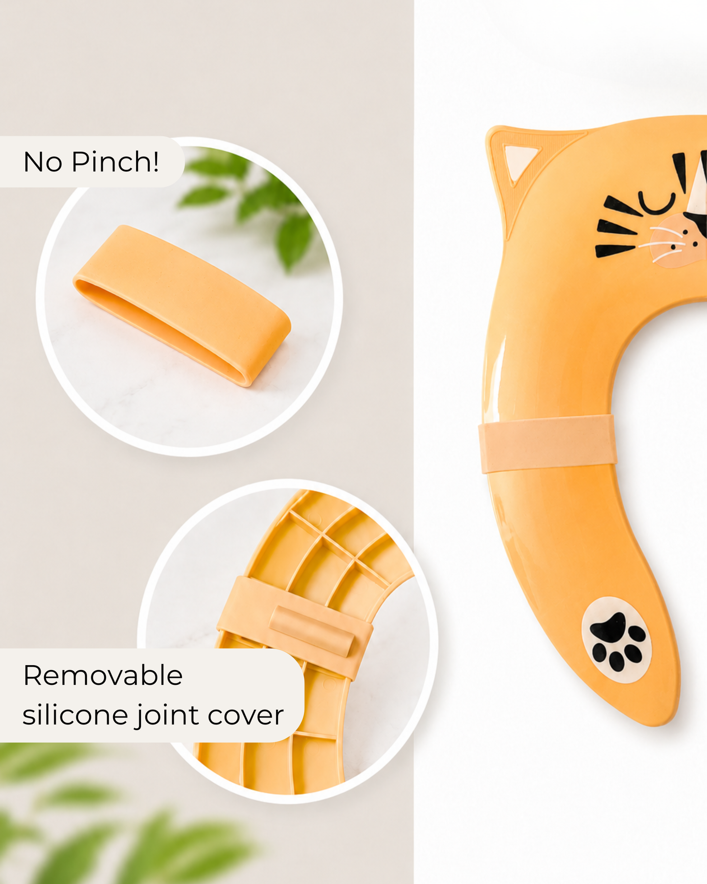 Travel Potty Seat (Tiger Orange)