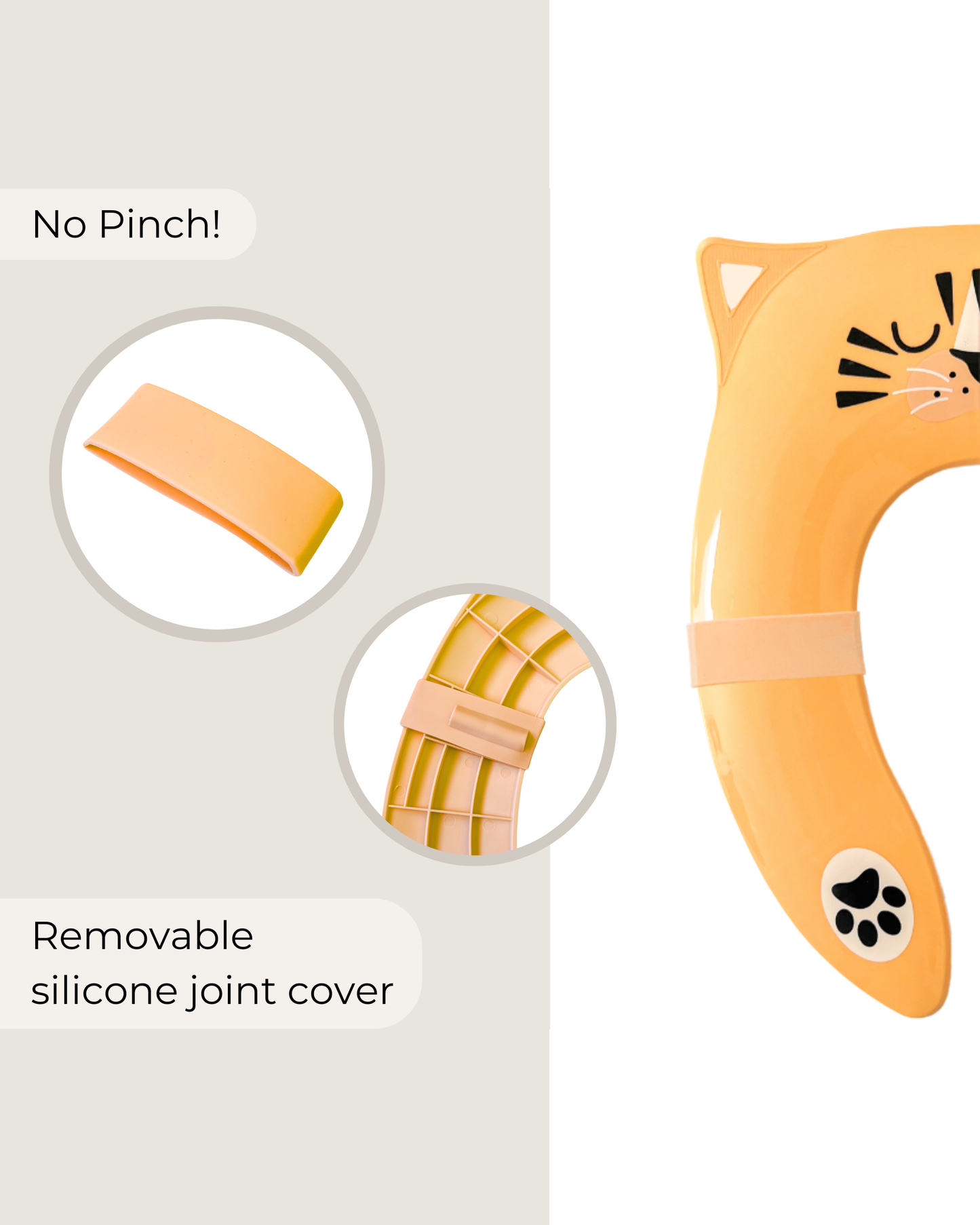 Travel Potty Seat (Tiger Orange)