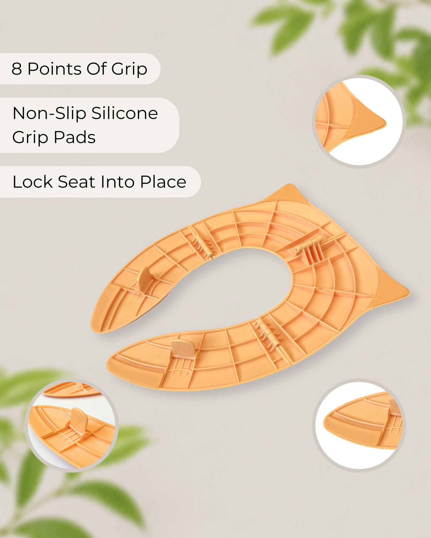 Travel Potty Seat (Tiger Orange)