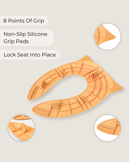 Travel Potty Seat (Tiger Orange)