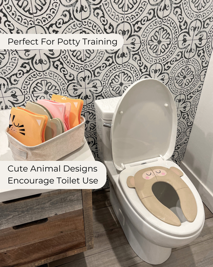 Travel Potty Seat (Tiger Orange)