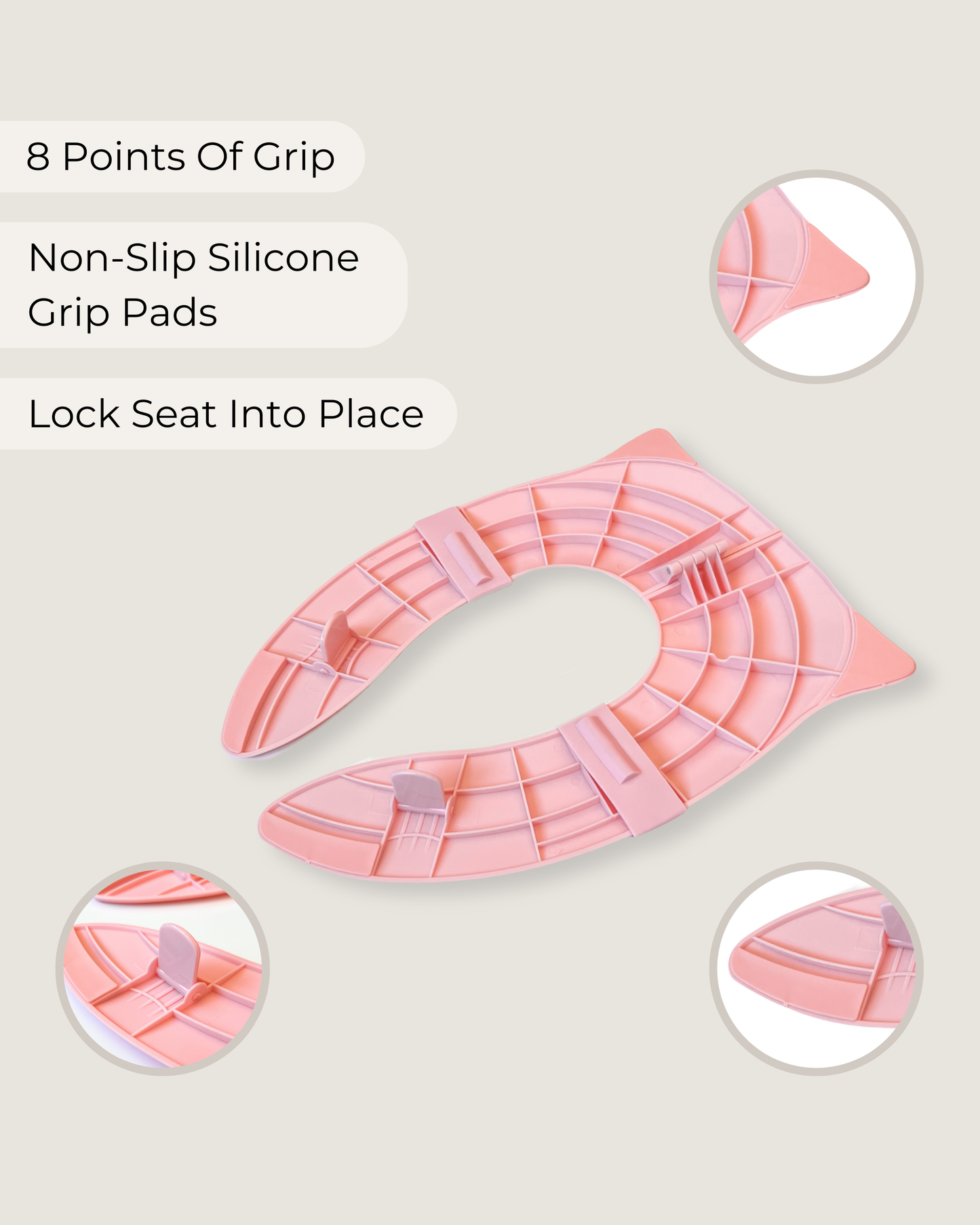 Travel Potty Seat (Pink Unicorn)