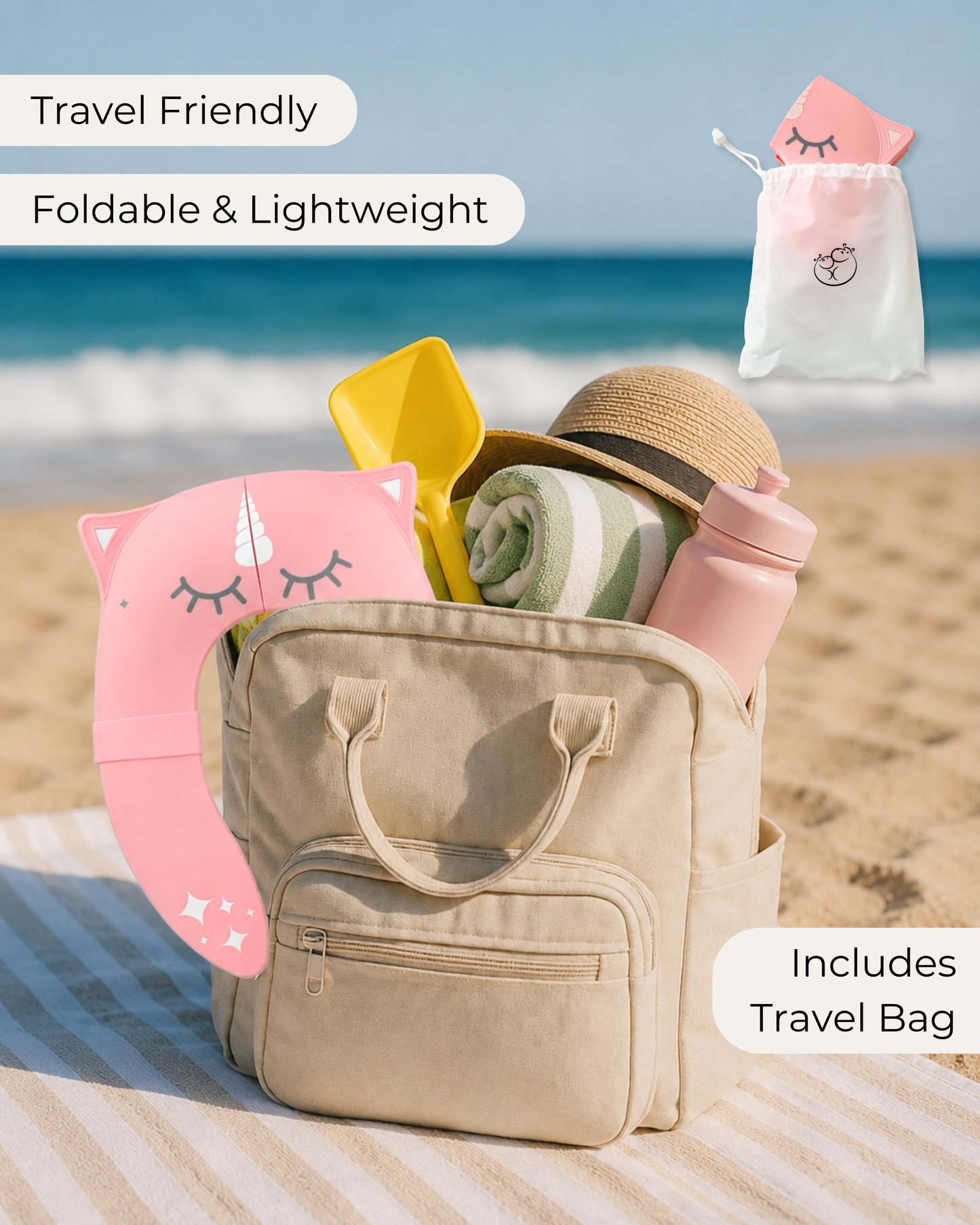 Travel Potty Seat (Monkey Beige)