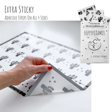 Disposable Placemats - Pack of 60 (Black / White)